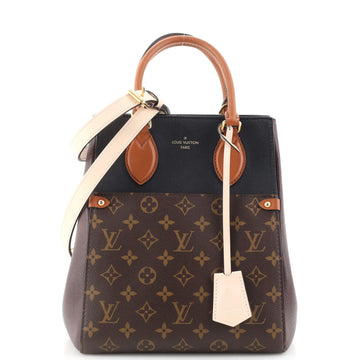 Louis Vuitton Fold Tote Monogram Canvas and Leather MM