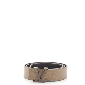 Louis Vuitton LV Initiales Reversible Belt Taiga Leather Medium