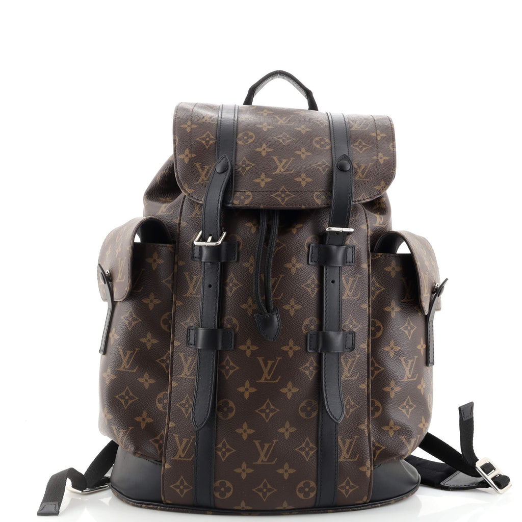 Louis Vuitton Christopher MM Radiant Sun in Macassar Coated Canvas