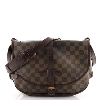Louis Vuitton Saumur Handbag Damier 30