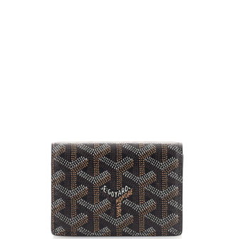 Goyard Business Card Case Coated Canvas