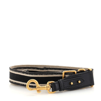 Christian Dior Adjustable Shoulder Strap Oblique Canvas