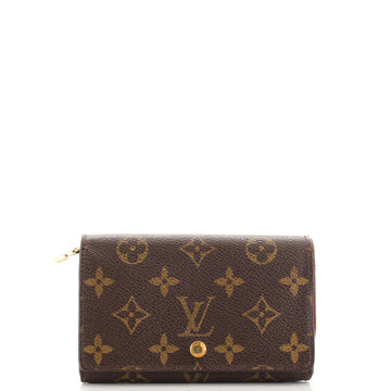 Louis Vuitton Porte Monnaie Tresor Wallet Monogram Canvas