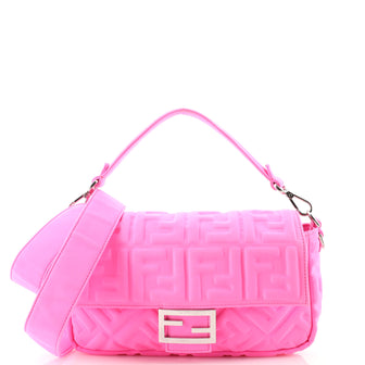 Fendi Baguette NM Bag Zucca Lycra Medium
