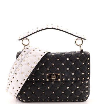 Valentino Garavani Rockstud Spike.Up Flap Bag Quilted Leather Medium