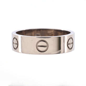 Cartier Love Band Ring 18K White Gold