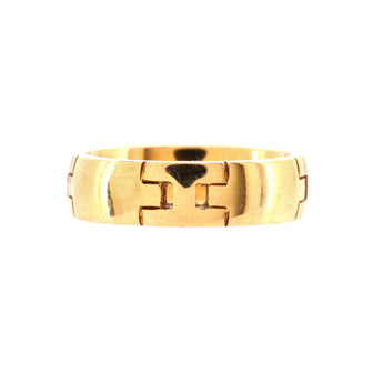 Hermes Hercules Ring 18K Yellow Gold Medium