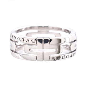 Bvlgari Parentesi Ring 18K White Gold Small