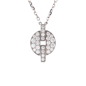 Cartier Himalia Pendant Necklace 18K White Gold and Diamonds