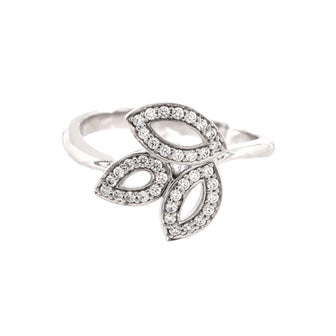 Harry Winston Lily Cluster Ring Platinum with Diamonds Mini