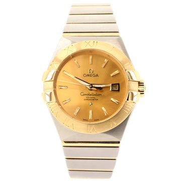 Omega Constellation Chronometer Co-Axial Automatic Watch Stainless Steel and Yellow Gold 31