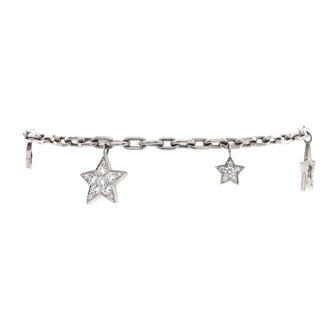 Tiffany & Co. Stars Charm Bracelet Platinum and Diamonds