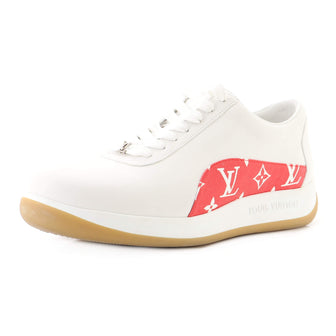 Louis Vuitton x Supreme Men's Sport Sneakers Leather with Monogram Canvas  Red 1884791