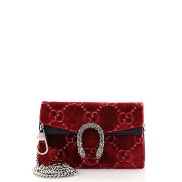 Gucci Dionysus Bag GG Velvet Super Mini
