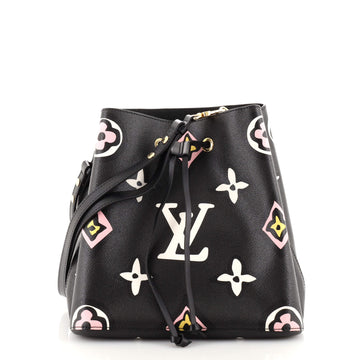 Louis Vuitton NeoNoe Handbag Wild at Heart Monogram Giant MM