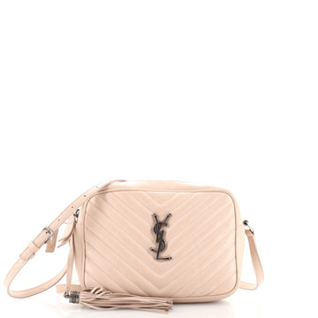 Saint Laurent Lou Camera Bag Matelasse Chevron Leather Small