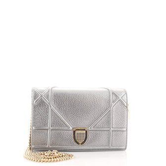 Christian Dior Diorama Wallet on Chain Leather