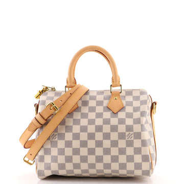 Louis Vuitton Speedy Bandouliere Bag Damier 25