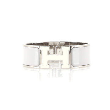 Hermes Clic H Bracelet Enamel Wide