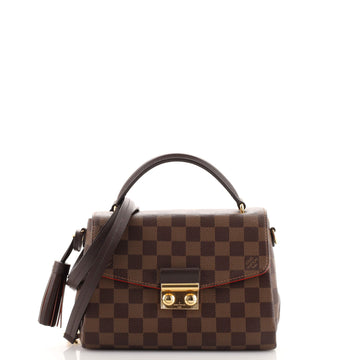 Louis Vuitton Croisette Handbag Damier
