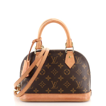 Louis Vuitton Alma Handbag Monogram Canvas BB