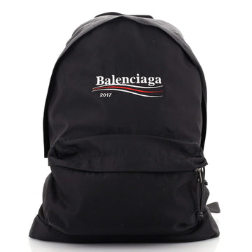 Balenciaga Everyday Campaign Explorer Backpack Embroidered Nylon