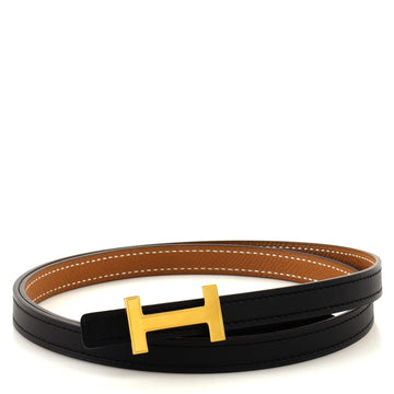 Hermes Focus Reversible Belt Leather Thin