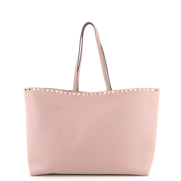 Valentino Garavani Rockstud Shopping Tote Leather Medium