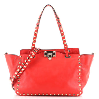 Valentino Garavani Rockstud Tote Soft Leather Small