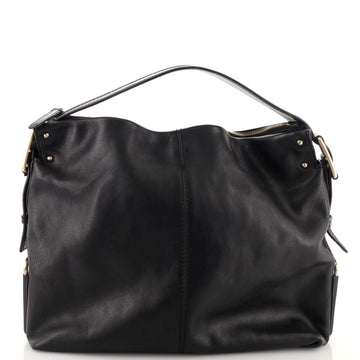Givenchy Buckle Belt Hobo Leather Large