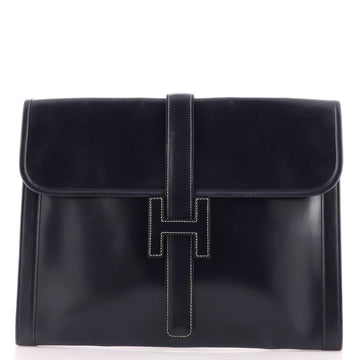Hermes Jige Clutch Box Calf GM