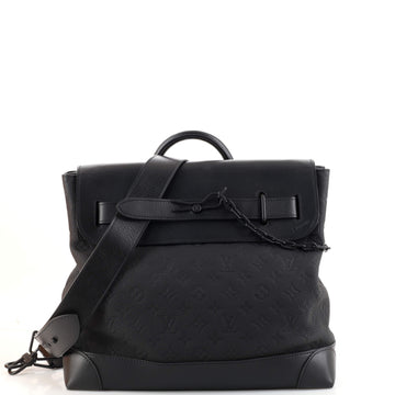 Louis Vuitton Steamer Bag Monogram Taurillon Leather PM