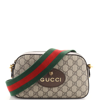 Gucci Neo Vintage Camera Messenger Bag GG Coated Canvas
