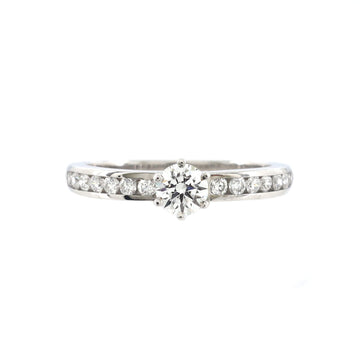 Tiffany & Co. Harmony Ring Platinum and Diamonds with RBC Diamond F/VS1 0.32CT