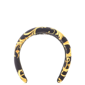 Versace Headband Barocco Print Satin
