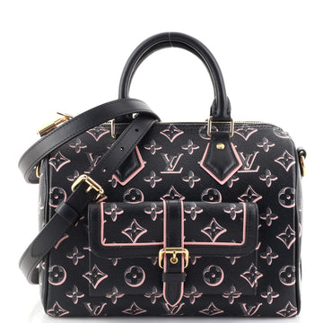Louis Vuitton Speedy Bandouliere Bag Fall for You Monogram Canvas 25