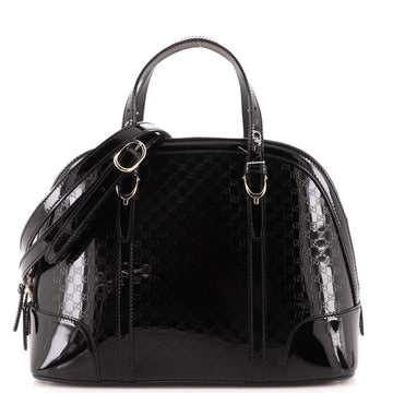 Gucci Nice Top Handle Bag Microguccissima Patent Small
