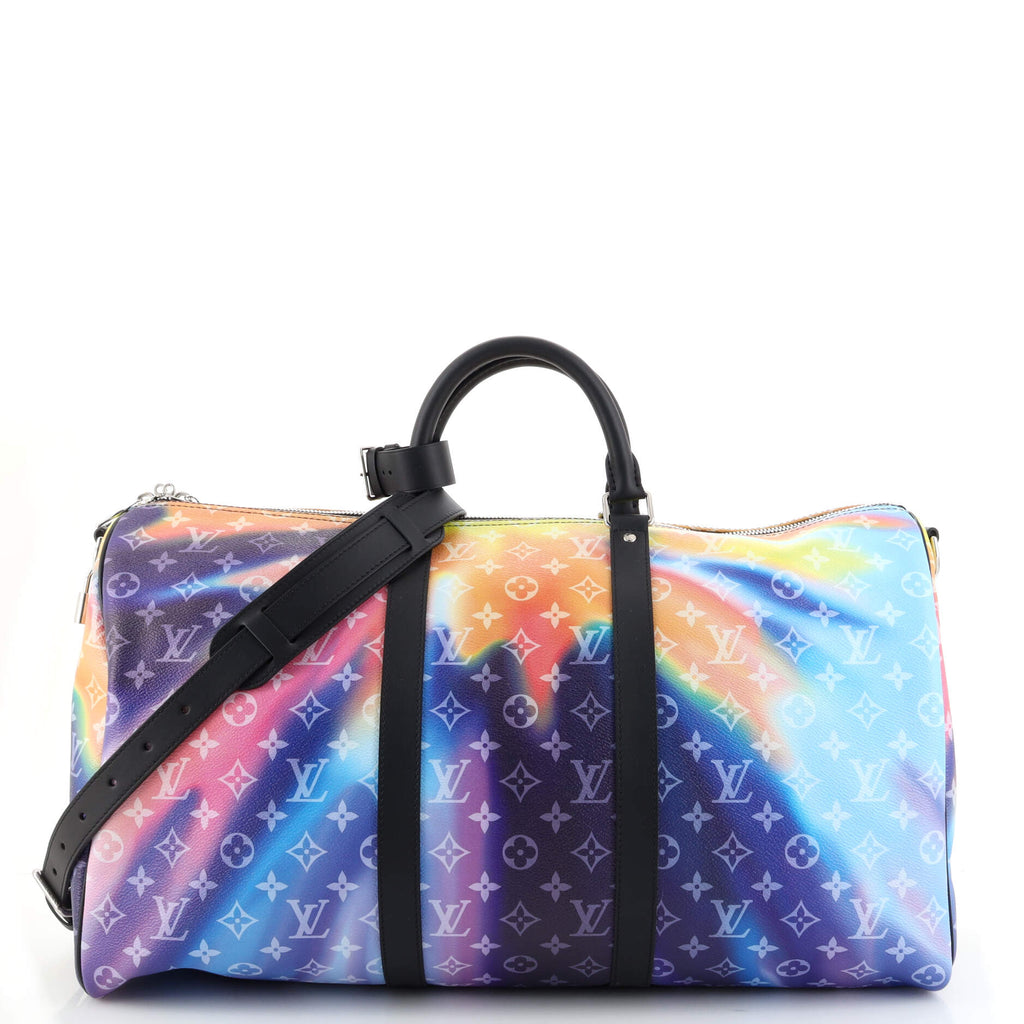 Louis Vuitton Keepall Bandouliere Bag Limited Edition Monogram Sunset  Canvas 50 Multicolor 1886569