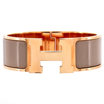 Hermes Clic H Bracelet Enamel Wide