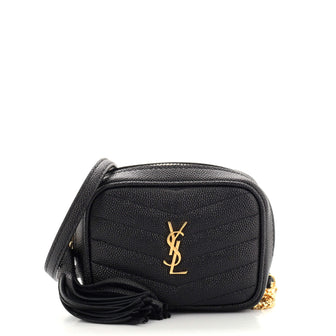 Saint Laurent Lou Camera Bag Matelasse Chevron Leather Baby