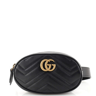 Gucci GG Marmont Belt Bag Matelasse Leather