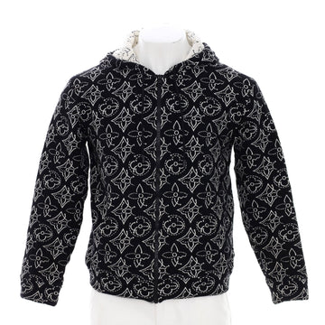 Louis Vuitton Men's LV x NBA Strategic Flower Hoodie Quilted Cotton Blend