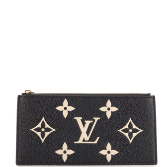Louis Vuitton Felicie Zip Pouch Insert Bicolor Monogram Empreinte Giant