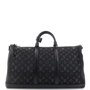 Louis Vuitton Keepall Bandouliere Bag Limited Edition Light Up Monogram Jacquard 50