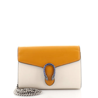 Gucci Dionysus Chain Wallet Leather with Embellished Detail Small