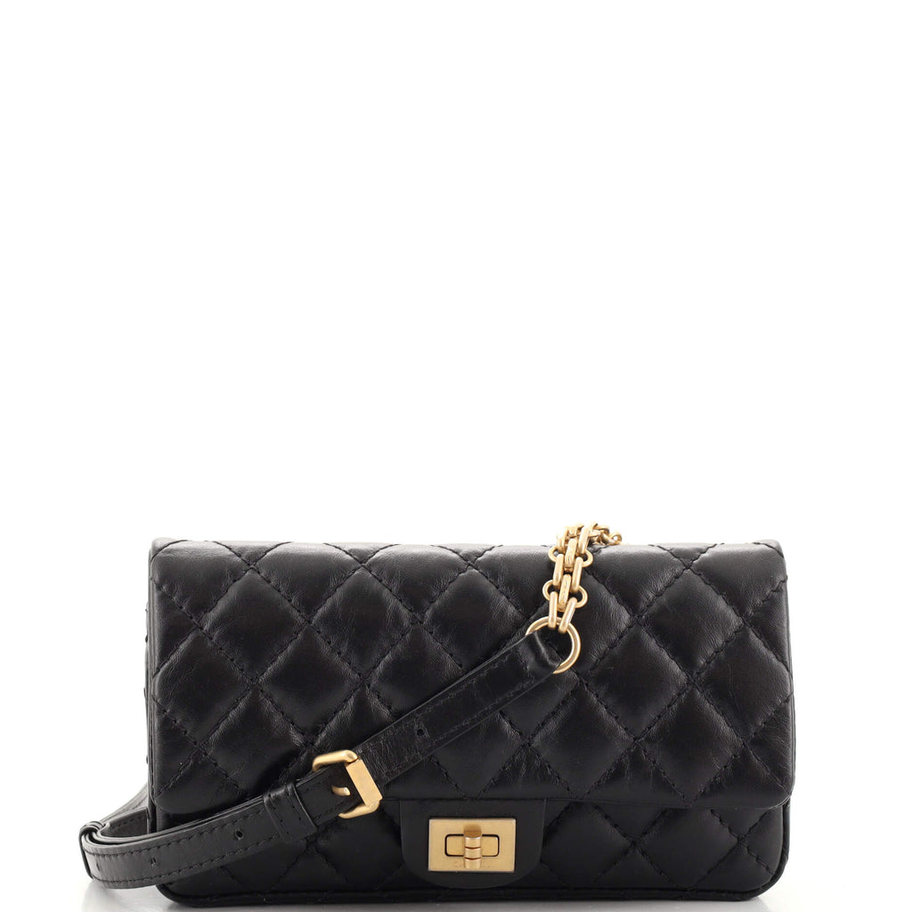 Chanel Reissue 2.55 Waist Bag Quilted Aged Calfskin