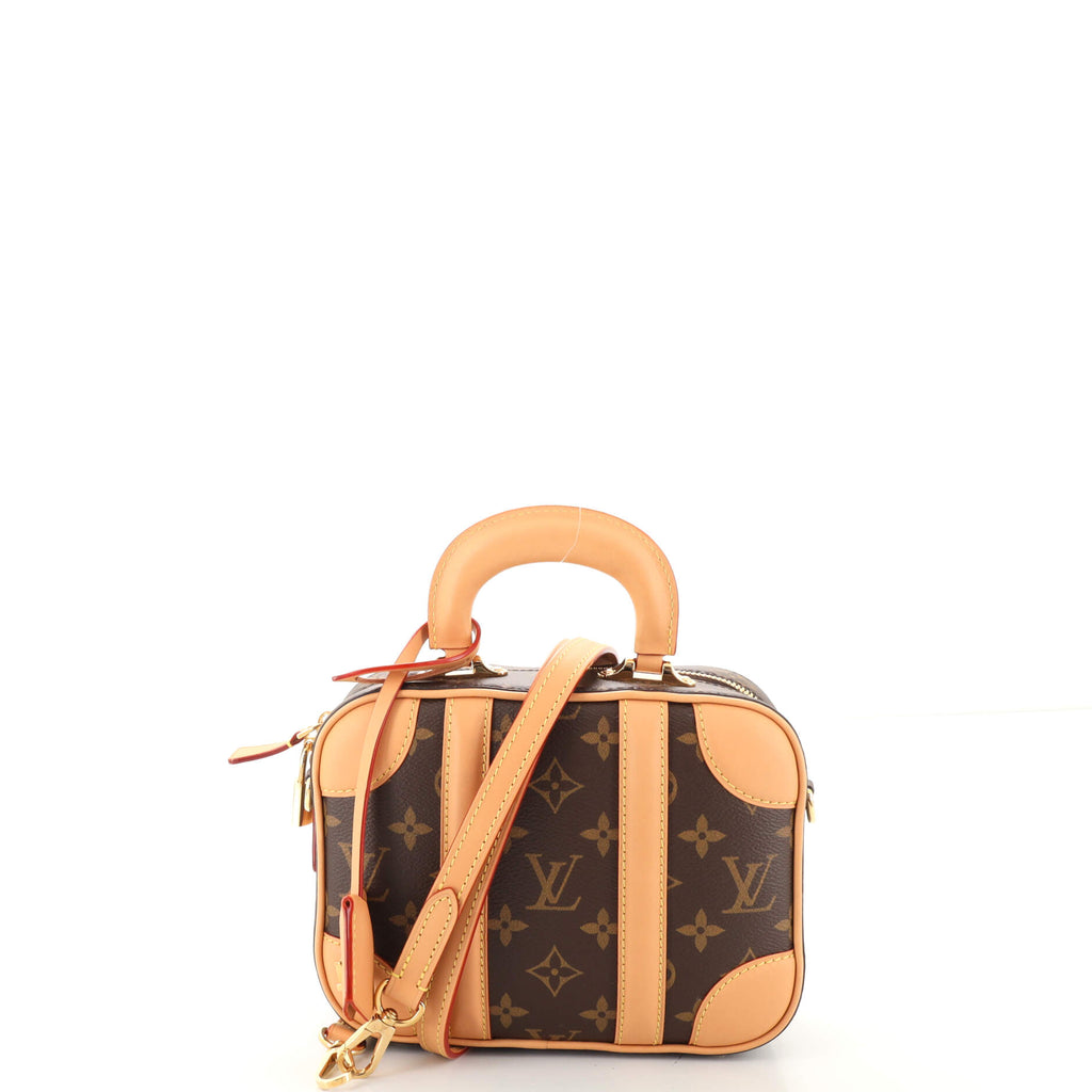 Louis Vuitton Valisette Handbag Monogram Canvas BB Brown 1887248