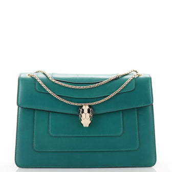 Bvlgari Serpenti Forever Shoulder Bag Leather Medium