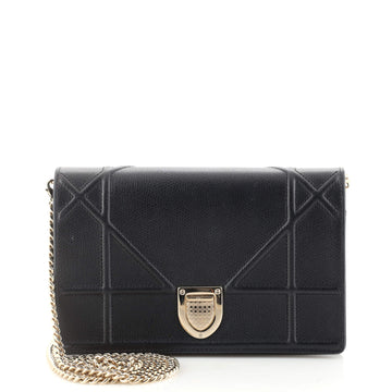 Christian Dior Diorama Wallet on Chain Leather