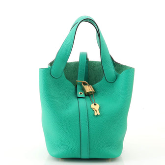 Hermes Picotin Lock Bag Clemence PM